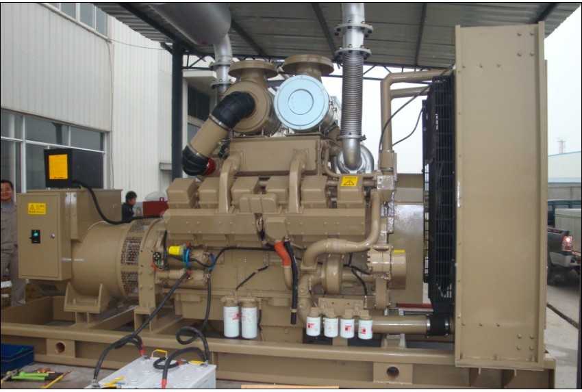 博爱应急800kw康明斯高压系列柴油发电机组